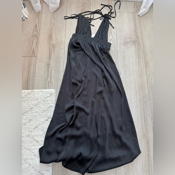 Debut Ophelia Satin Maxi Dress - Picture 3 of 6